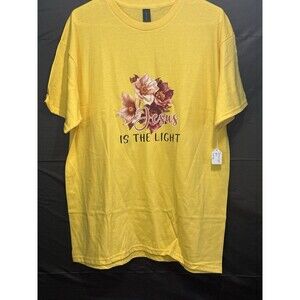 Yellow Jesus Is The Light Graphic T-Shirt I’m A Limited Edition
